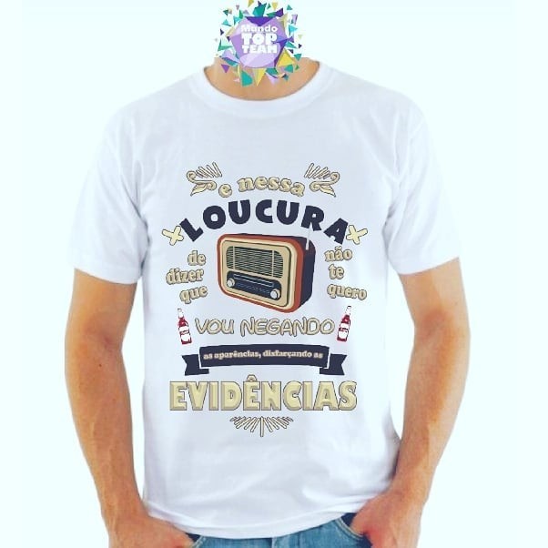 CAMISETAS PERSONALIZADAS brancas