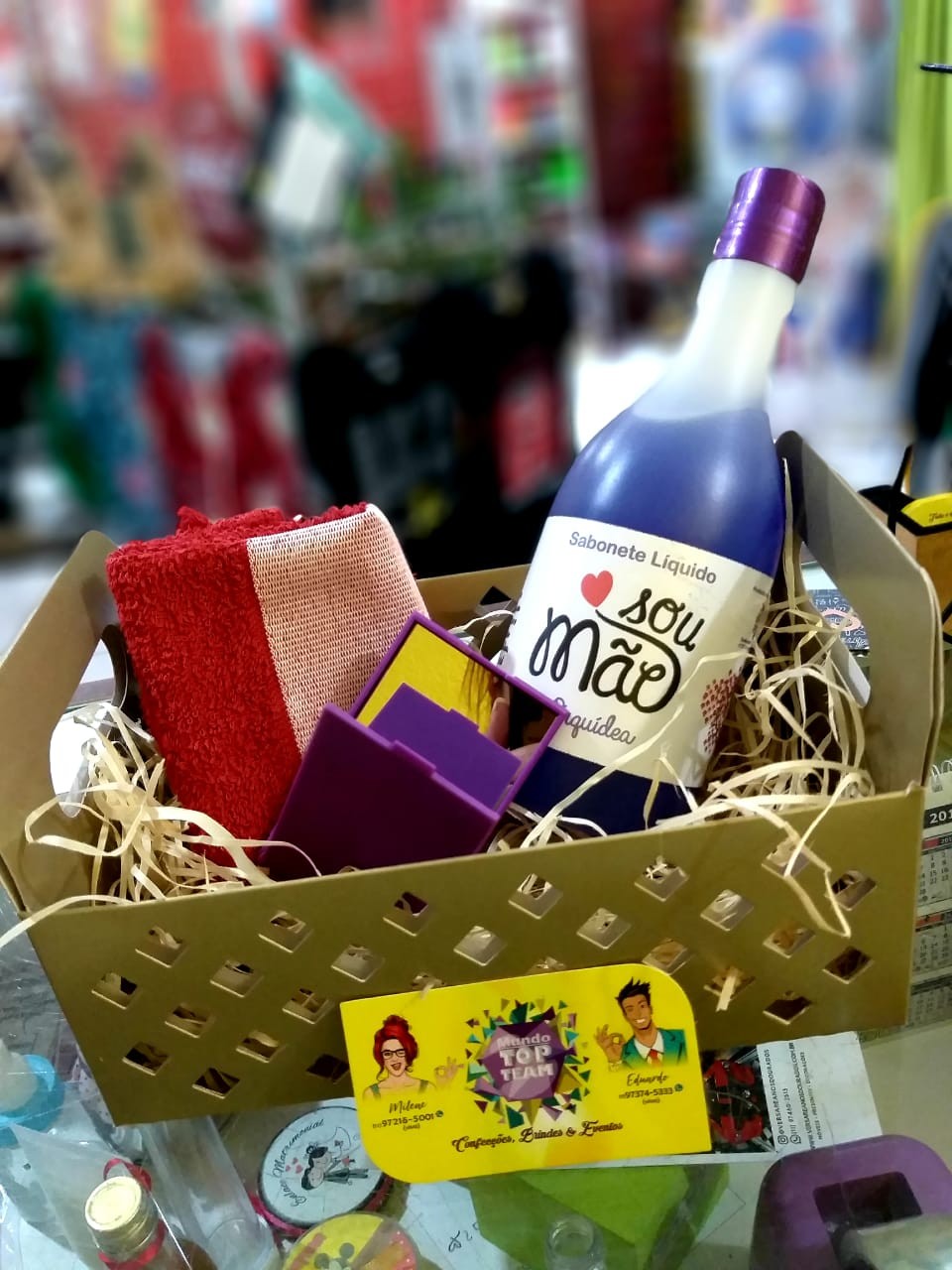 MONTE SUA CESTA, QUE FAZEMOS PERSONALIZADO DO SEU GOSTO.